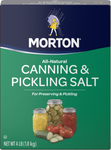 MORTON<sup>®</sup> CANNING & PICKLING SALT 2