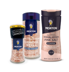 MORTON<sup>®</sup> <br>COARSE HIMALAYAN PINK SALT