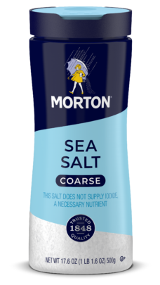 MORTON<sup>®</sup> <br>SEA SALT COARSE