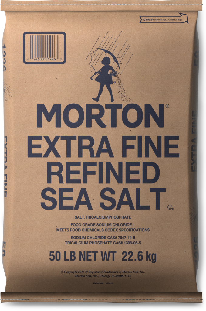 MORTON® Extra Fine Refined Sea Salt - Morton Salt