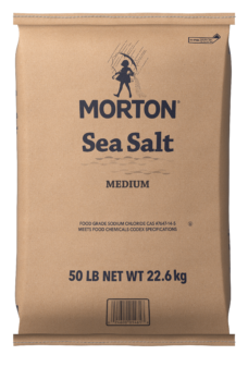 Morton<sup>®</sup> <br>Medium Sea Salt