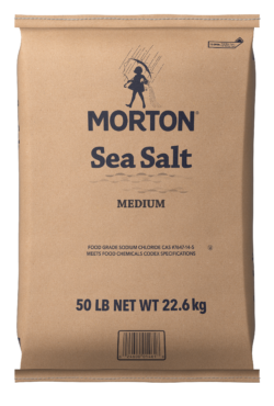 Morton<sup>®</sup> <br>Medium Sea Salt 2