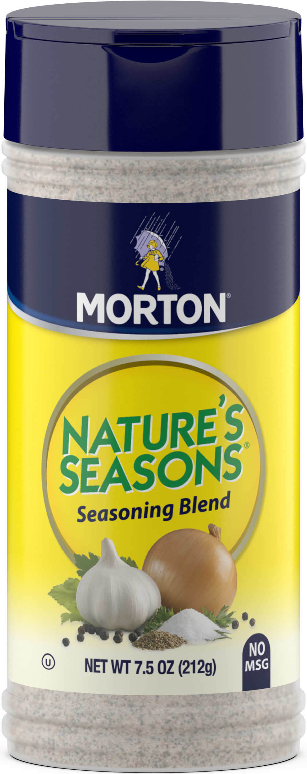 Morton Nature's Seasons Seasoning Blend - Savory Blend of Spices for  Lighter Fare, 4 oz Canister 