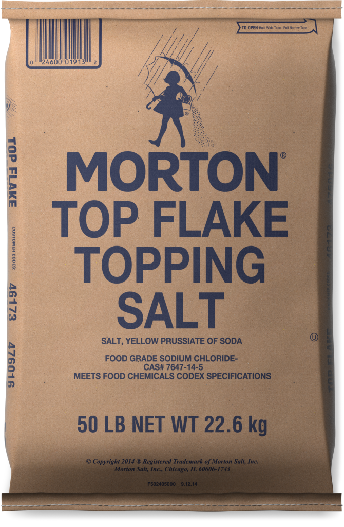 Morton® TOP FLAKE TOPPING SALT - Morton Salt