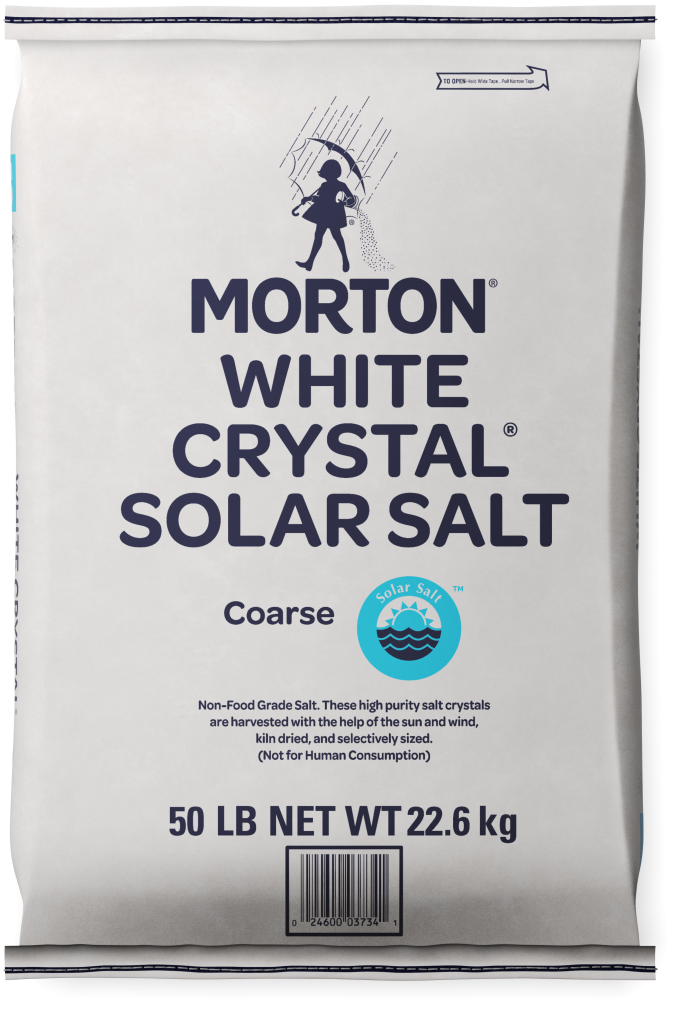 MORTON® WHITE CRYSTAL® COARSE SOLAR SALT - Morton Salt