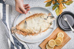 Salt Crusted Branzino 6